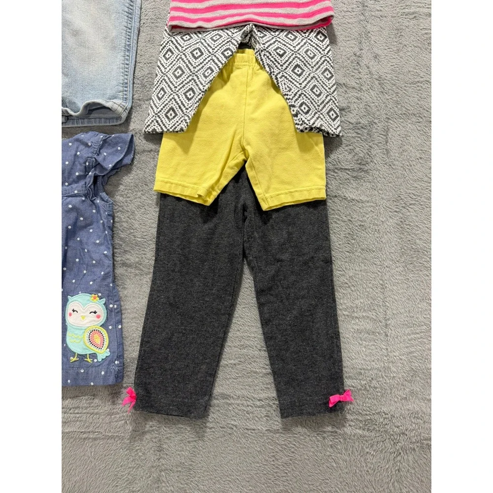 OshKosh Cat & Jack Toddler Clothes Bundle 18M 2T‎ Overalls Romper Leggings 7pc